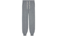 CELINE Knitted Sweatpants Women's Gray