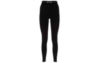 MIU MIU Logo band Ribbed Leggings