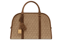 SAINT LAURENT Monogram Calfskin Shoulder Bag Crossbody Bag Handbag Women's Tan
