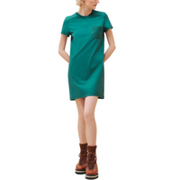 HERMES Short-Sleeved Dresses Women's Green