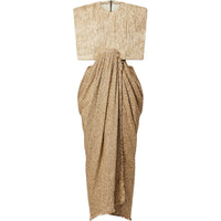 LOUIS VUITTON Sleeveless Dress Women's Natural