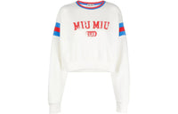 MIU MIU SS22 Sweatshirt Women's White