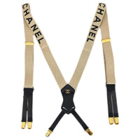 CHANEL 2002 Logo Suspenders