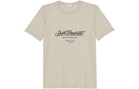 SAINT LAURENT Rive Droite Series T-Shirts Unisex Ecru