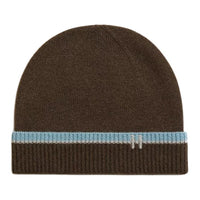 HERMES Cashmere Beanies Men's Coffee