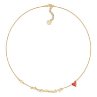DIOR Resin, Metal Necklaces Women's Gold