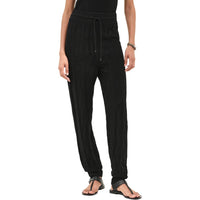 HERMES FW24 Knitted Sports Pants Women's Black