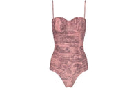 DIOR One-piece Swimsuit Women's Purple