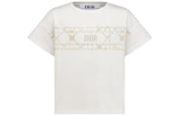DIOR T-Shirt SS23 Ivory White Kids'