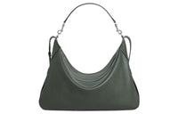 CELINE Romy Collection Soft Cow Leather Shoulder Bag, Crossbody Bag, Handbag Large Size Men's Jasper