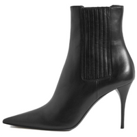 SAINT LAURENT Ankle Boots 9cm Women's Black