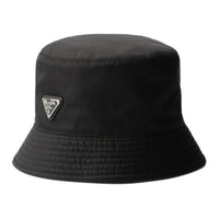 PRADA Cotton Bucket Hats Men's Black