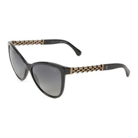 CHANEL 2000s Chain detail Cat eye Sunglasses