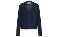 DIOR Cashmere Sweaters Women's Marine Blue