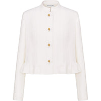 DIOR FW24 Business Suits Coats Women's Ecru