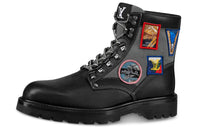 LOUIS VUITTON Oberkampf Short Outdoor Shoes Men's Black