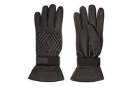 DIOR CD Diamond Gloves Men Black