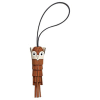 HERMES Milo Lambskin Swift Calfskin Pendants Women's Umber