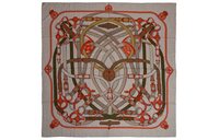 HERMES Knit Scarves Women's Multicolor