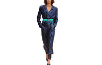 CHANEL Coats Women's Blue