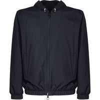 Loro Piana Zip-Up Hooded Reversible Bomber Jacket