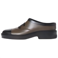 CHANEL Casual Single Shoes Women's Black Green