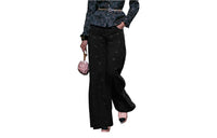 CHANEL Jeans Women's Black