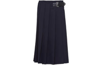 PRADA FW22 Casual Long Skirts Women's Marine Blue