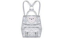 DIOR Leather Kids' Backpack Kids' Silver