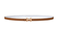 HERMES Leather Belts Women's Brown