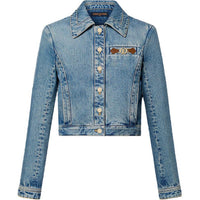 LOUIS VUITTON Lv Circle Tab Denim Jacket