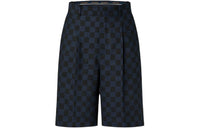 LOUIS VUITTON Wool Blend Drawstring Shorts