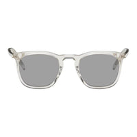 SAINT LAURENT Plastic Square Sunglasses Men's Gray