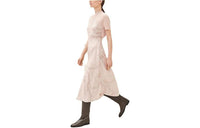 HERMES Casual Long Skirts Women's Pink