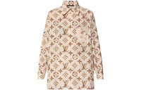 LOUIS VUITTON Floral Monogram Pajama Shirt