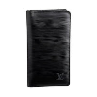LOUIS VUITTON Epi Leather Wallet Women's Black