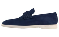 LOUIS VUITTON Estate Loafers Men's Blue