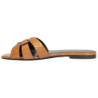 SAINT LAURENT Tribute Open Toe Slides Women's