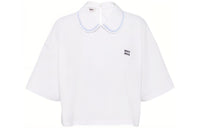 MIU MIU FW22 Crop Top Women's White
