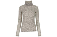 SAINT LAURENT Leopard Printed Long-Sleeved Top