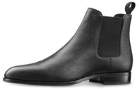 LOUIS VUITTON City Taïga Ankle-Length Chelsea Boots Men's Black