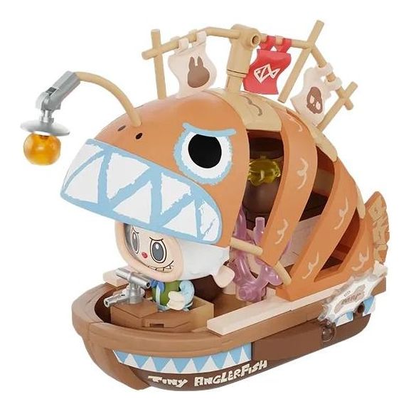 Pop Mart THE MONSTERS Labubu Chasing Mermaids Series Blocks "The Tiny Anglerfish' PPMT-2604-0011-1126304745