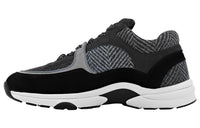 CHANEL Sneaker 'Black Grey Tweed' Women's