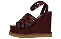 CELINE Strap Sandals Women's Red
