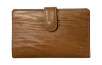 LOUIS VUITTON Epi Leather Wallet Regular Unisex Tan