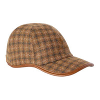 Loro Piana Cashmere Baseball Caps Men's Brown