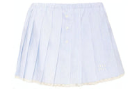 MIU MIU Casual Short Skirts Women's Light Blue