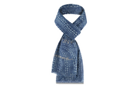 LOUIS VUITTON Lv X Yk Denim Pumpkin Stole