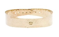 DIOR Solid Color Design Smooth Buckle Leather Belts Women's Gold