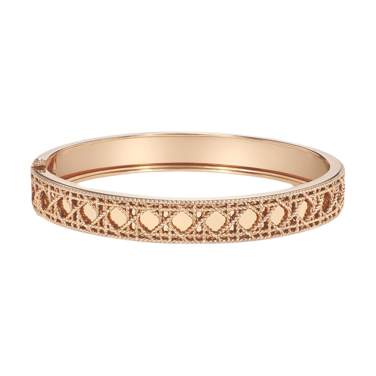 DIOR 18K Rose Gold Bangles Women's Rose Gold